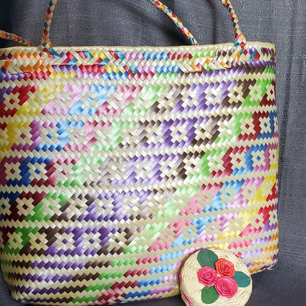 Woven handbag